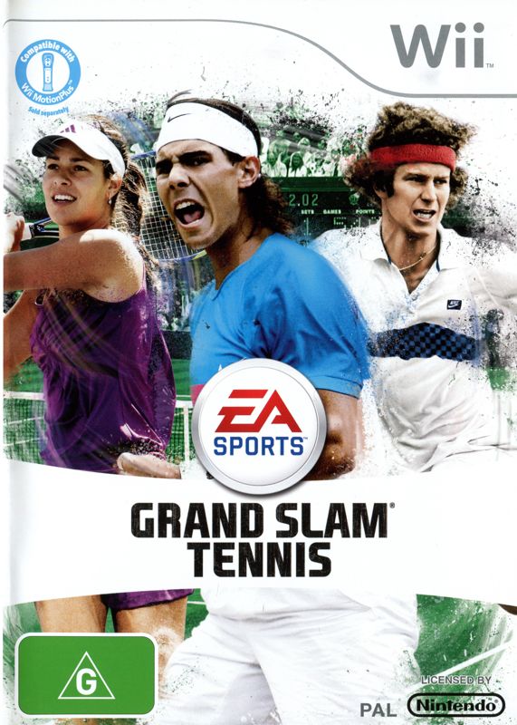 Grand Slam Tennis box art for Wii